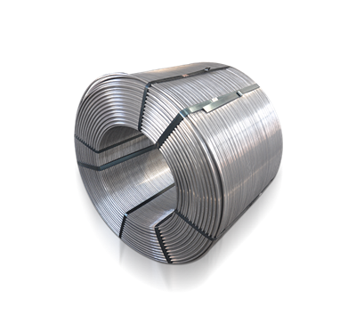 Mikið hreinleiki kalsíum álkorna vír í ryðfríu stáli